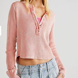 Free People Fp One Colt Thermal - Pink
